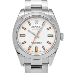 ROLEX MILGAUSS 116400 WHITE WATCH 676848