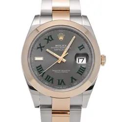 ROLEX DATEJUST 41 126301 SLATE WATCH 677612