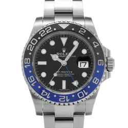 ROLEX GMT-MASTERII 116710BLNR BLACK WATCH 678415