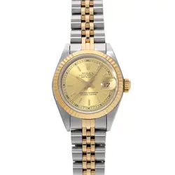 ROLEX DATEJUST 69173 CHAMPAGNE WATCH 666470