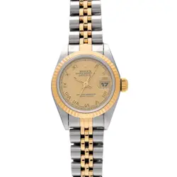 ROLEX DATEJUST 69173 CHAMPAGNE WATCH 671361