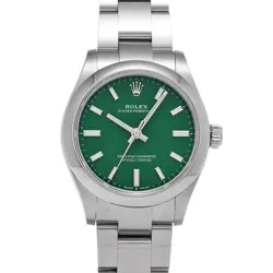ROLEX OYSTER PERPETUAL 31 277200 GREEN WATCH 678426