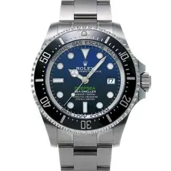 USED ROLEX SEA-DWELLER DEEP SEA 136660 BLUE CASE: 44×44MM MEN'S WATCH #103015