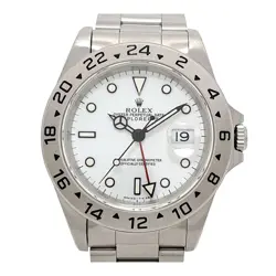 ROLEX EXPLORER II W SERIAL TRITIUM 16570 AUTOMATIC SS MEN'S #TS043