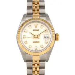 AUTHENTIC ROLEX DATEJUST 69173G SSXYG AUTOMATIC #W  #270-004-095-4353
