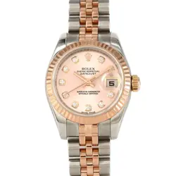 Authentic ROLEX Datejust 179171G SSxPG Automatic Serial Info:M Serial  #270-0...