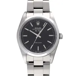 ROLEX AIR-KING 14000 BLACK WATCH 678124