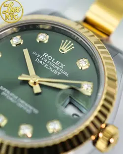 DATEJUST 31 GREEN