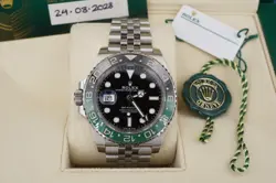 2023 ROLEX GMT-MASTER II SPRITE 126720VTNR 40MM BLACK JUBILEE BOX PAPERS W1201