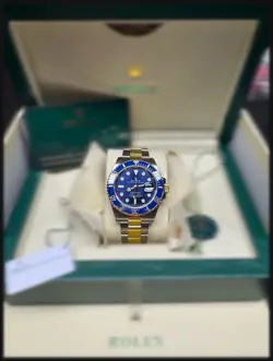 NEW 2025 ROLEX SUBMARINER “BLUESY” 41MM 126613LB TWO-TONE BLUE DIAL