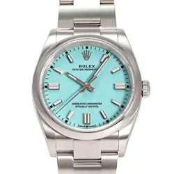 USED ROLEX OYSTER PERPETUAL 126000 BLUE CASE: 36.0MM MEN'S WATCH #1011315