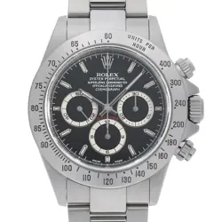 ROLEX COSMOGRAPH DAYTONA 16520 BLACK A NUMBER SECOND HAND MENS