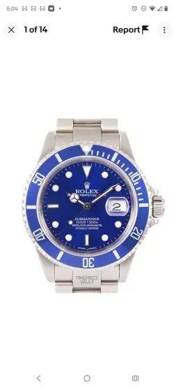 MEN'S ROLEX-STYLE WATCH STAINLESS STEEL