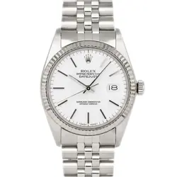 ROLEX 16014 DATEJUST WHITE #KN336