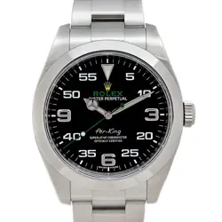 ROLEX 116900 AIR-KING BLACK #KN218