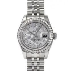 DATEJUST 179384G SILVER