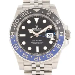 AUTHENTIC ROLEX GMT MASTER 2 126710BLNR 5 SS AUTOMATIC #RANDOM  #270-004-109-...