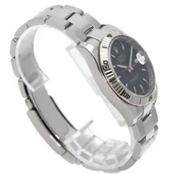 ROLEX DATEJUST 116264 BLUE DIAL STAINLESS STEEL MENS WATCH, USED