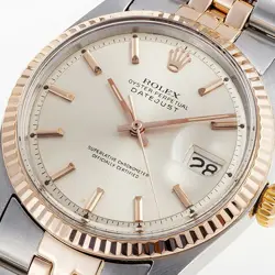 ROLEX DATEJUST REF 16015 SILVER DIAL 36MM AUTOMATIC USED