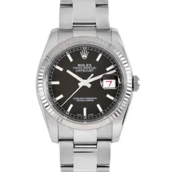 ROLEX DATEJUST 116234 STAINLESS STEEL WATCH 36MM USED
