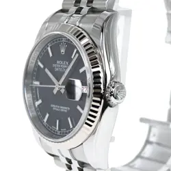 Rolex Datejust 116234 Men's Watch Black Dial Sapphire Crystal Stainless Steel