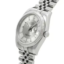ROLEX DATEJUST 116234 D MEN'S SILVER GRAY DIAL LUXURY WATCH