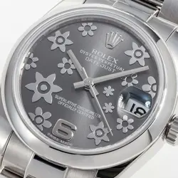 ROLEX DATEJUST REF 178240 31MM STAINLESS STEEL GRAY DIAL AUTO 3-YEAR WARRANTY