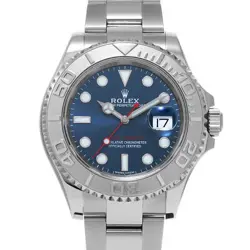 USED ROLEX YACHT MASTER 40 116622 BLUE CASE: 40×40MM MEN'S WATCH #107015