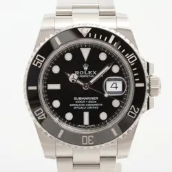 ROLEX SUBMARINER 116610LN SS SS AT BLACK DIAL 2 EXTRA LINKS BELT SCRATCHES