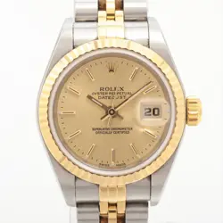 ROLEX DATEJUST 79173 SSYG SSYG AT CHAMPAGNE-FACE 3 EXTRA LINKS