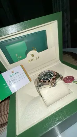 ROLEX MEN'S ROSE GOLD SMOOTH FOR 116231 5.74