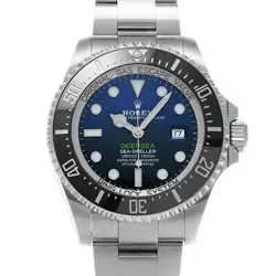 USED ROLEX SEA-DWELLER DEEP SEA 126660 BLUE CASE: 44×44MM MEN'S WATCH #103015