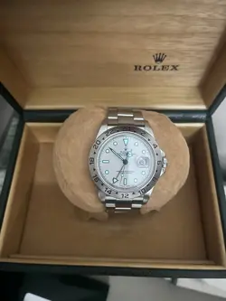 ROLEX EXPLORER  II - 16570 - FULL SET - SERVICED - F SERIAL, GREAT CONDITION
