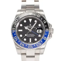 USED ROLEX GMT 116710BLNR BLACK AUTOMATIC CASE: 40.0MM MEN'S WATCH #101015