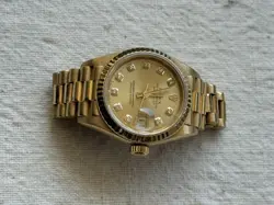 ROLEX 18K LADY PRESIDENT 69178 TIGHT BRACELET CLEAN ONE OWNER WATCH ￼WHOLESALE