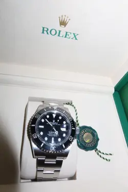 WITH BLACK BEZEL.