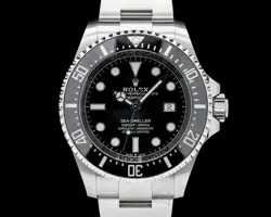 ROLEX SEA DWELLER DEEP SEA 126660 SS BLACK DIAL