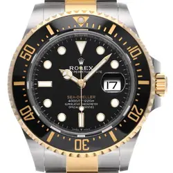USED ROLEX SEA-DWELLER 126603 BLACK CASE: 43×43MM MEN'S WATCH #101015