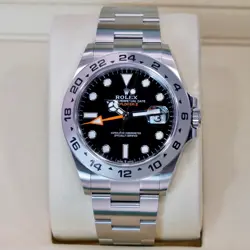 ROLEX EXPLORER II 226570 BLACK DIAL STAINLESS STEEL OYSTER 42MM 2025 NEW