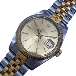 ROLEX DATEJUST 16233 GOLD SS/K18 #1143