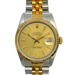ROLEX DATEJUST 116233 GOLD K18YG/SS #1142