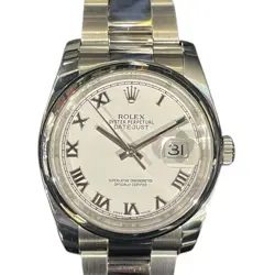ROLEX DATEJUST 36 116200 WHITE #1179