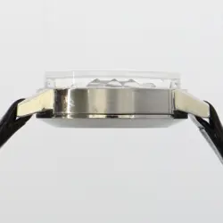 ROLEX 2649 Precision Silver SS/leather MN