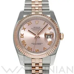 USED ROLEX DATEJUST 36 116231 PINK CASE: 36×36MM MEN'S WATCH #109015