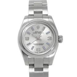 ROLEX 176200 SILVER LADIES USED WATCH #71177