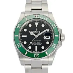 USED ROLEX SUBMARINER DATE 126610LV BLACK CASE: 41.0MM MEN'S WATCH #108015