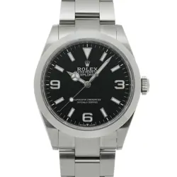 ROLEX EXPLORER 40 224270 BLACK CASE SIZE 4040MM MEN'S USED WATCH #71117