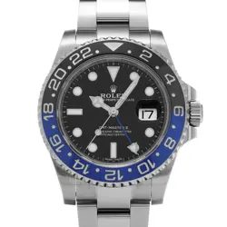 ROLEX GMT-MASTER II 116710BLNR BLACK CASE SIZE 4040MM MEN'S USED WATCH #71167