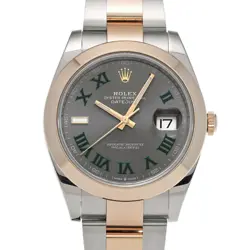 ROLEX DATEJUST 41 126301 CASE SIZE 4141MM MEN'S USED WATCH #7117