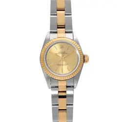 ROLEX OYSTER PERPETUAL 67193 CASE SIZE 2424MM LADIES USED WATCH #7117